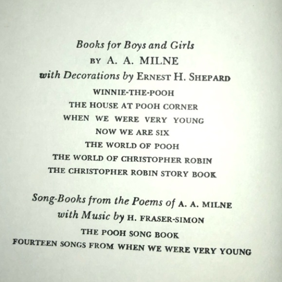 THE HOUSE AT POOH CORNER, A. A. MILNE, -1976- children’s classic book- good shap - Picture 5 of 10